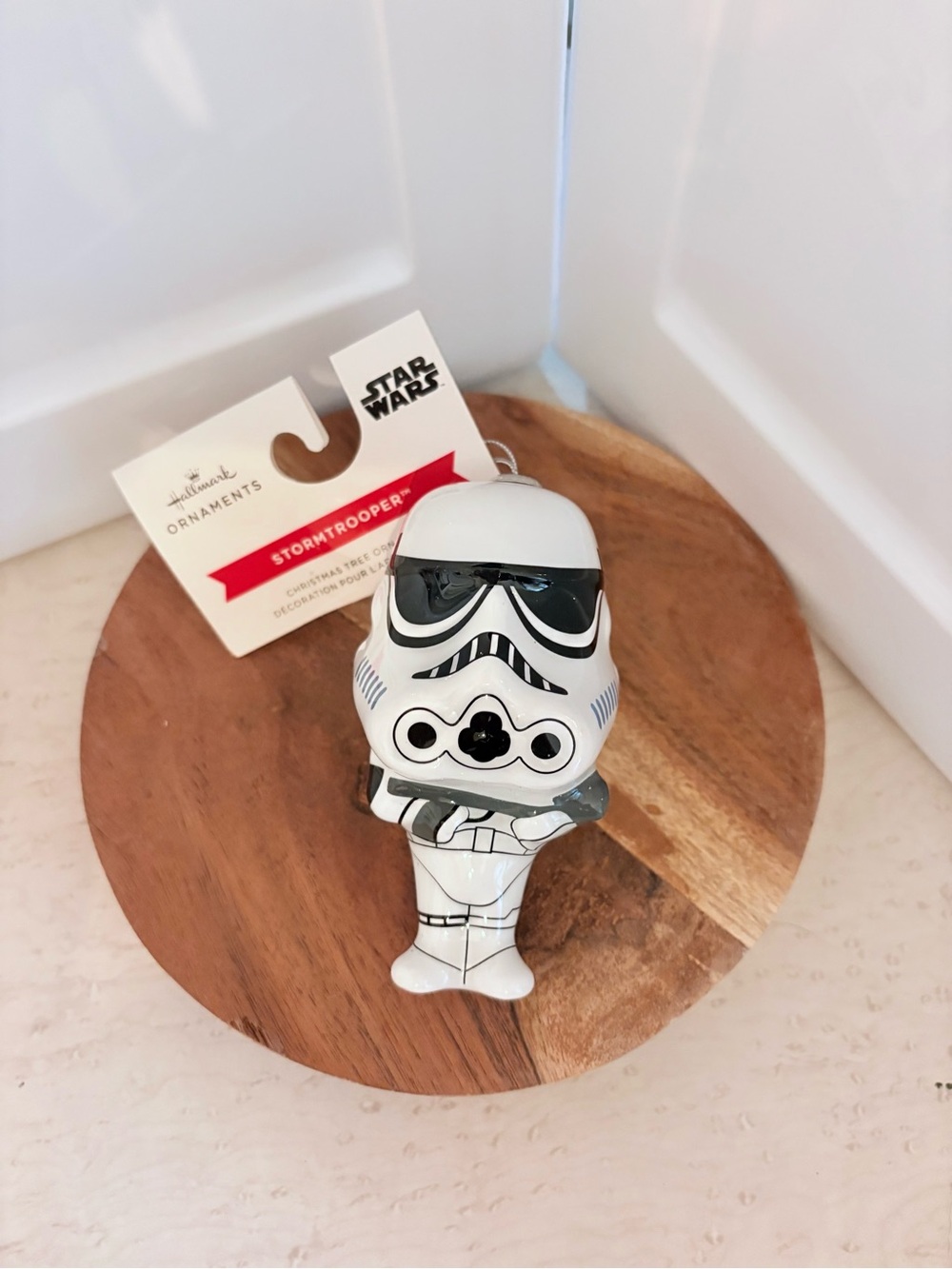 Hallmark Star Wars Stormtrooper Ornament - White, Black